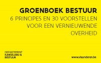 Groenboek Bestuur (principes en voorstellen voor een vernieuwende overheid)