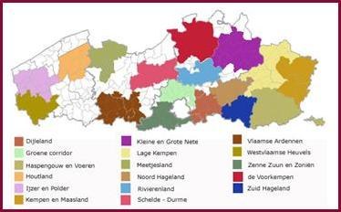 Evaluatie van de werking 2012 van de regionale landschappen