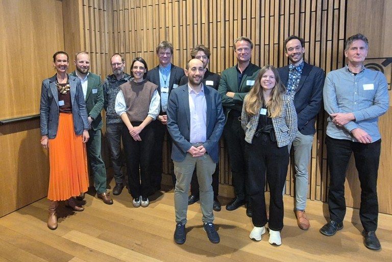 groepsfoto event gebouwenrenovatie 2050