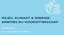 Energie, milieu & klimaat: ambities EU-voorzitterschap 2024